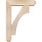 Ekena Millwork Westlake Craftsman Smooth Bracket w/ Offset Brace, Douglas Fir, 5 1/2"W x 20"D x 28"H BKT0604X20X28WTL04SDF - alternate 2